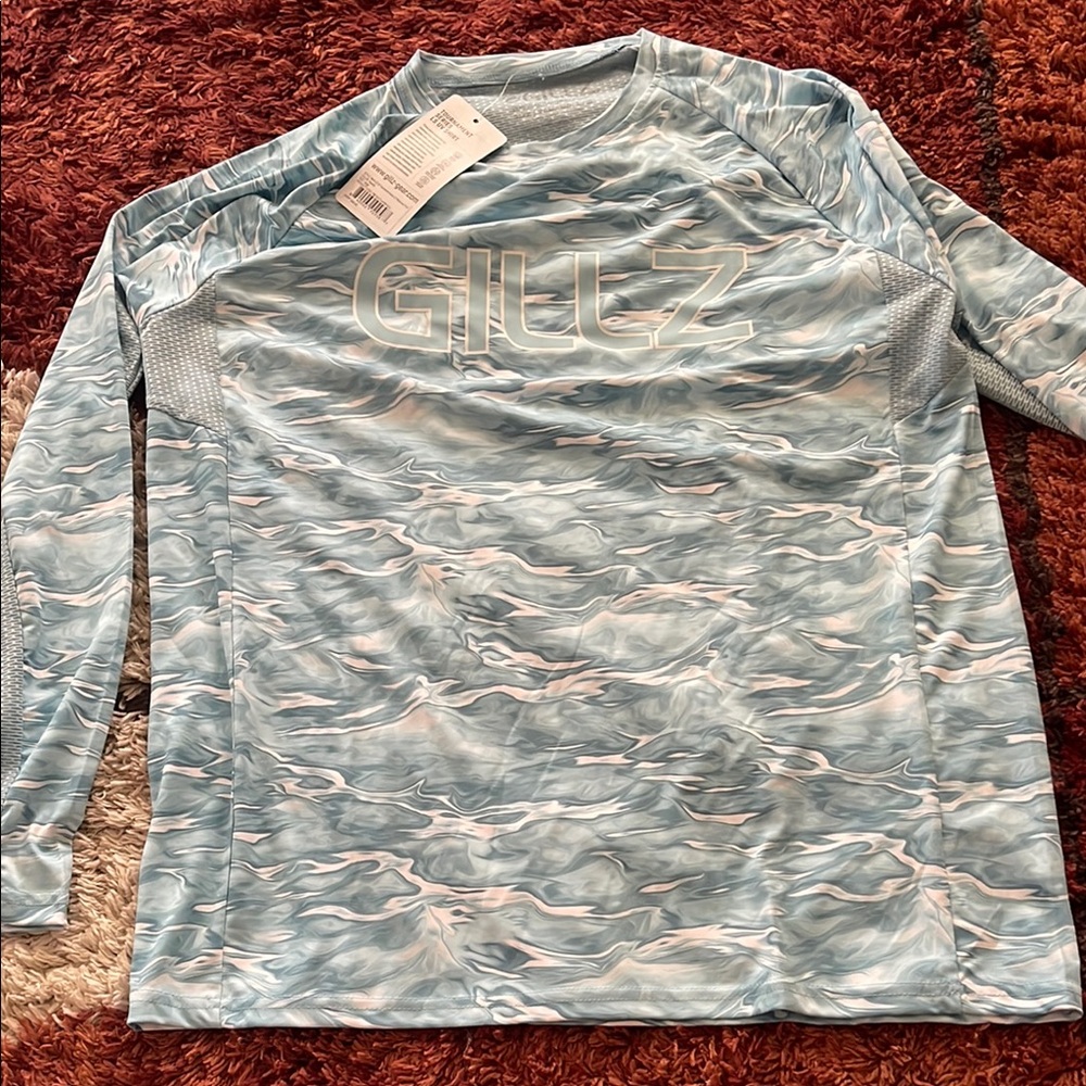Gillz Blue Long Sleeve Shirt